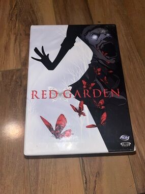 Red Garden DVD Case with Red Butterfly Artwork